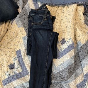 American Eagle Next level stretch skinny jeans Size 0 long
